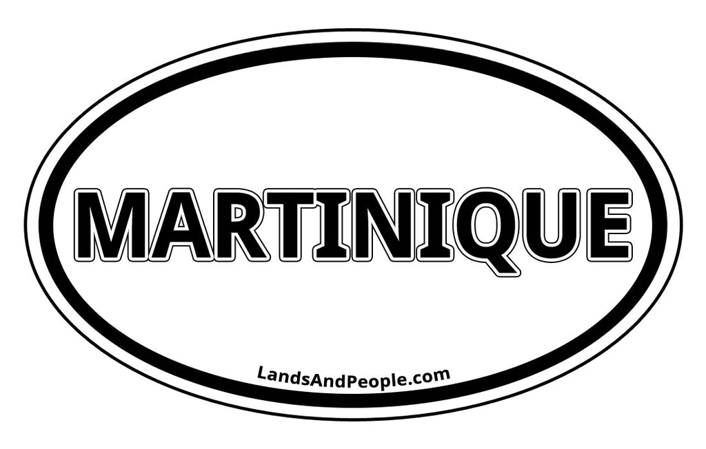 Martinique' Sticker